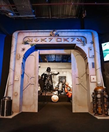 Fans Strike Back Exhibition Entrance