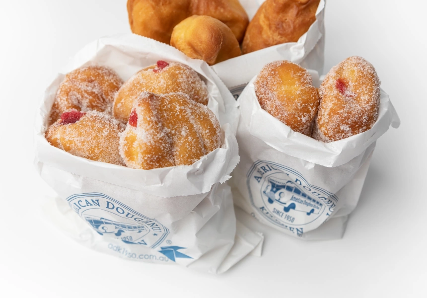 Doughnuts at Queen Victoria Market