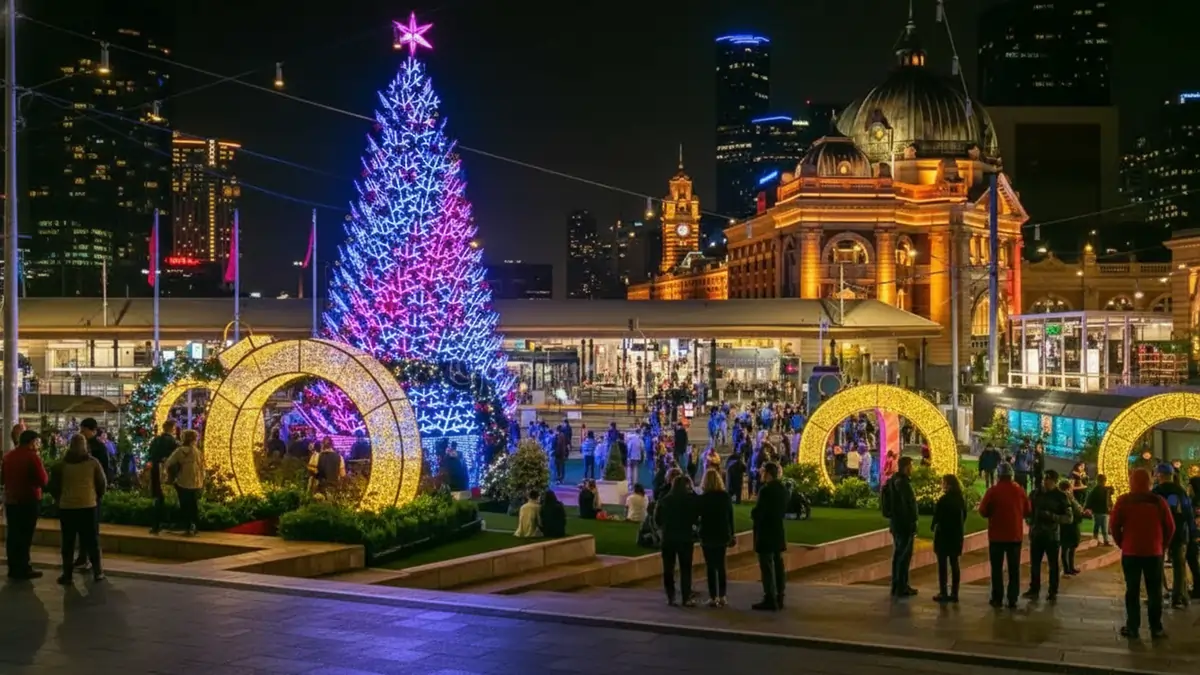 Melbourne-Federation-Christmas-Square